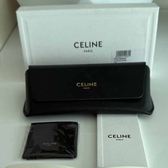 CELINE Cat-eye Sunglasses - Color Off-White